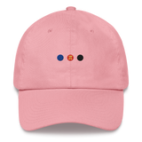 Embroidered Polyamory Hat: Pride Flag Horizontal Circle Design