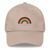 Embroidered Philly Pride Rainbow Hat: Pride Flag LGBTQ+ Design
