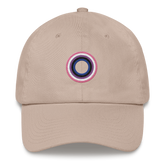 Embroidered Hat: Genderfluid Pride Ring Emblem Design