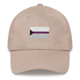 Demisexual Pride Flag Embroidered Hat