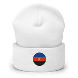 Polyamory Flag Embroidered Circle Beanie: Celebratory LGBTQ+ Pride Design