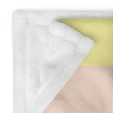 Pangender Pride Throw Blanket: Cozy LGBTQ+ Decorative Print