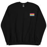 Pansexual Pride Flag Embroidered Sweatshirt
