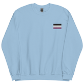 Asexual Pride Flag Embroidered Sweatshirt