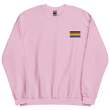 Philly Pride Flag Embroidered Sweatshirt