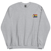 Intersex-Inclusive Pride Progress Pride Flag Embroidered Sweatshirt
