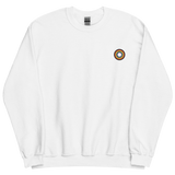 Embroidered Sweatshirt: Philly Pride Ring Emblem Design