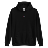 Embroidered Pansexual Hoodie: Pride Flag Horizontal Circle Design