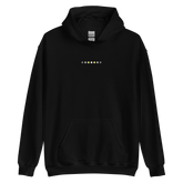 Embroidered Demigender Hoodie: Pride Flag Horizontal Circle Design