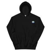 Gay Pride Flag Embroidered Circle Hoodie: Celebratory LGBTQ+ Pride Design