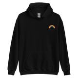 Embroidered Pride Rainbow Hoodie: Pride Flag LGBTQ+ Design