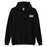 Pansexual Pride Flag Embroidered Hoodie