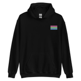 Polysexual Pride Flag Embroidered Hoodie