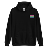 Polysexual Pride Flag Embroidered Hoodie