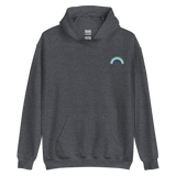 Embroidered Gay Pride Rainbow Hoodie: Pride Flag LGBTQ+ Design
