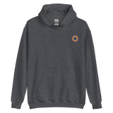 Embroidered Hoodie: Gilbert Baker Pride Ring Emblem Design
