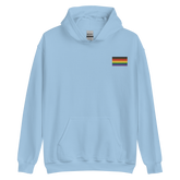 Philly Pride Flag Embroidered Hoodie