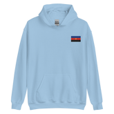 Polyamory Pride Flag Embroidered Hoodie