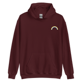 Embroidered Nonbinary Rainbow Hoodie: Pride Flag LGBTQ+ Design