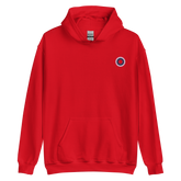 Embroidered Hoodie: Genderfluid Pride Ring Emblem Design