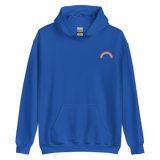 Embroidered Pansexual Rainbow Hoodie: Pride Flag LGBTQ+ Design
