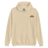 Embroidered Pride Rainbow Hoodie: Pride Flag LGBTQ+ Design