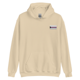 Demisexual Pride Flag Embroidered Hoodie