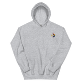 Intersex-Inclusive Pride Progress Flag Embroidered Circle Hoodie: Celebratory LGBTQ+ Pride Design