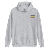 Queer Pride Flag Embroidered Hoodie
