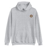 Embroidered Hoodie: Philly Pride Ring Emblem Design