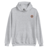 Embroidered Hoodie: Gilbert Baker Pride Ring Emblem Design
