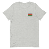 Philly Pride Flag Embroidered T-Shirt