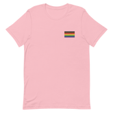 Philly Pride Flag Embroidered T-Shirt