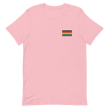 Philly Pride Flag Embroidered T-Shirt