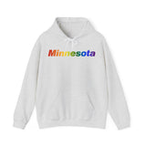 Minnesota Hoodie: Vibrant Pride Gradient Design