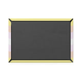 Pangender Pride Flag Magnet: Wavey Rectangle Button for Fridge