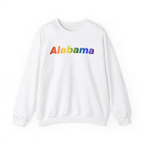 Alabama Sweatshirt: Vibrant Pride Gradient Design