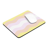 Pangender Flag Ripple Mousepad: Wavey Design for Desk