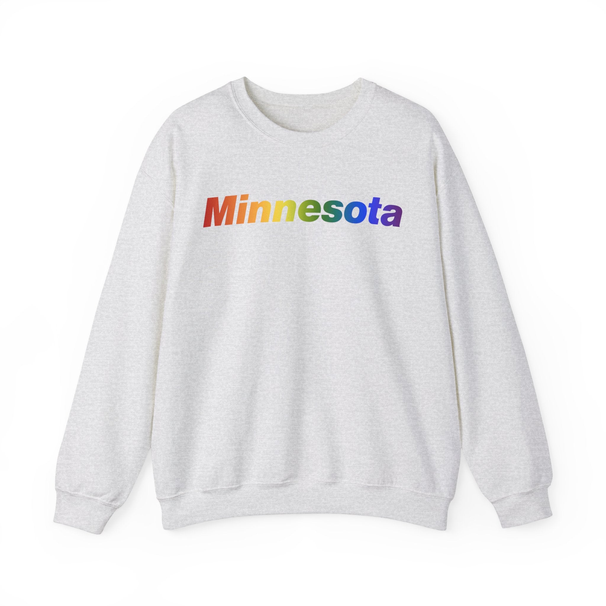 Minnesota Sweatshirt: Vibrant Pride Gradient Design