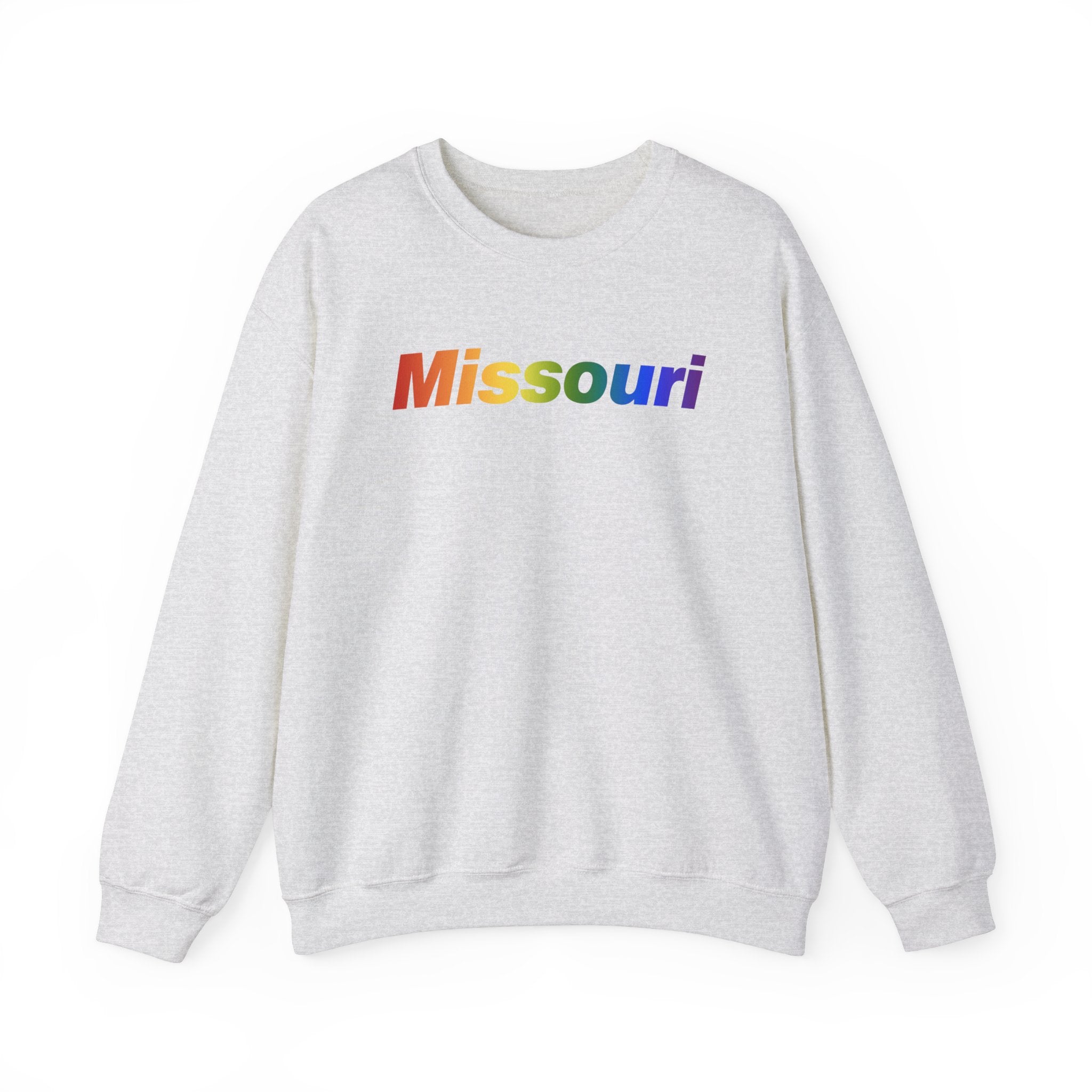 Missouri Sweatshirt: Vibrant Pride Gradient Design