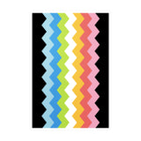 Queer Pride Flag Wavey Decal: Sharp Pride Sticker