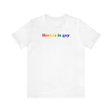 Florida is Gay Pride T-Shirt: LGBTQ+ Flag Gradient Tee