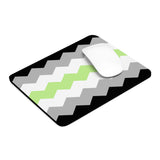 Agender Flag Wavey Mousepad: Sharp Design for Desk