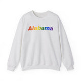 Alabama Sweatshirt: Vibrant Pride Gradient Design