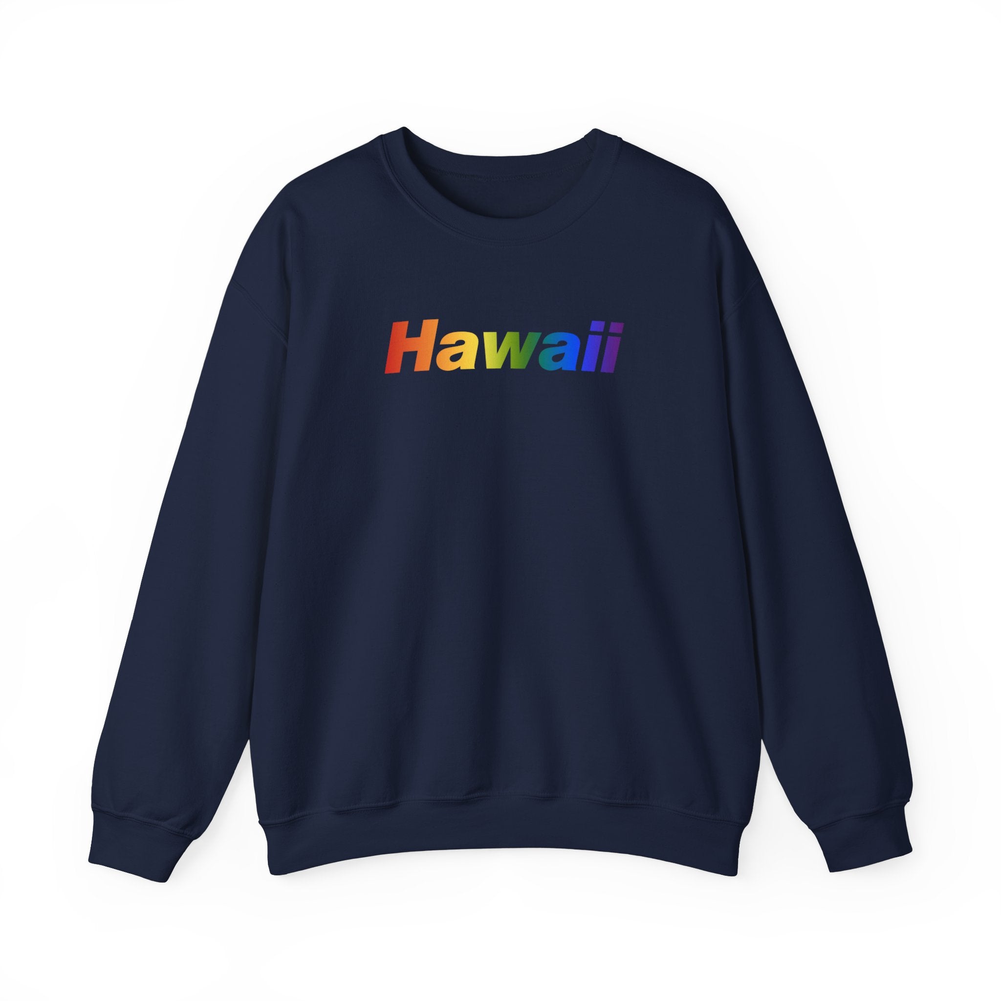 Hawaii Sweatshirt: Vibrant Pride Gradient Design