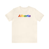 Alberta Pride Gradient T-Shirt: LGBTQ+ Designed Tee