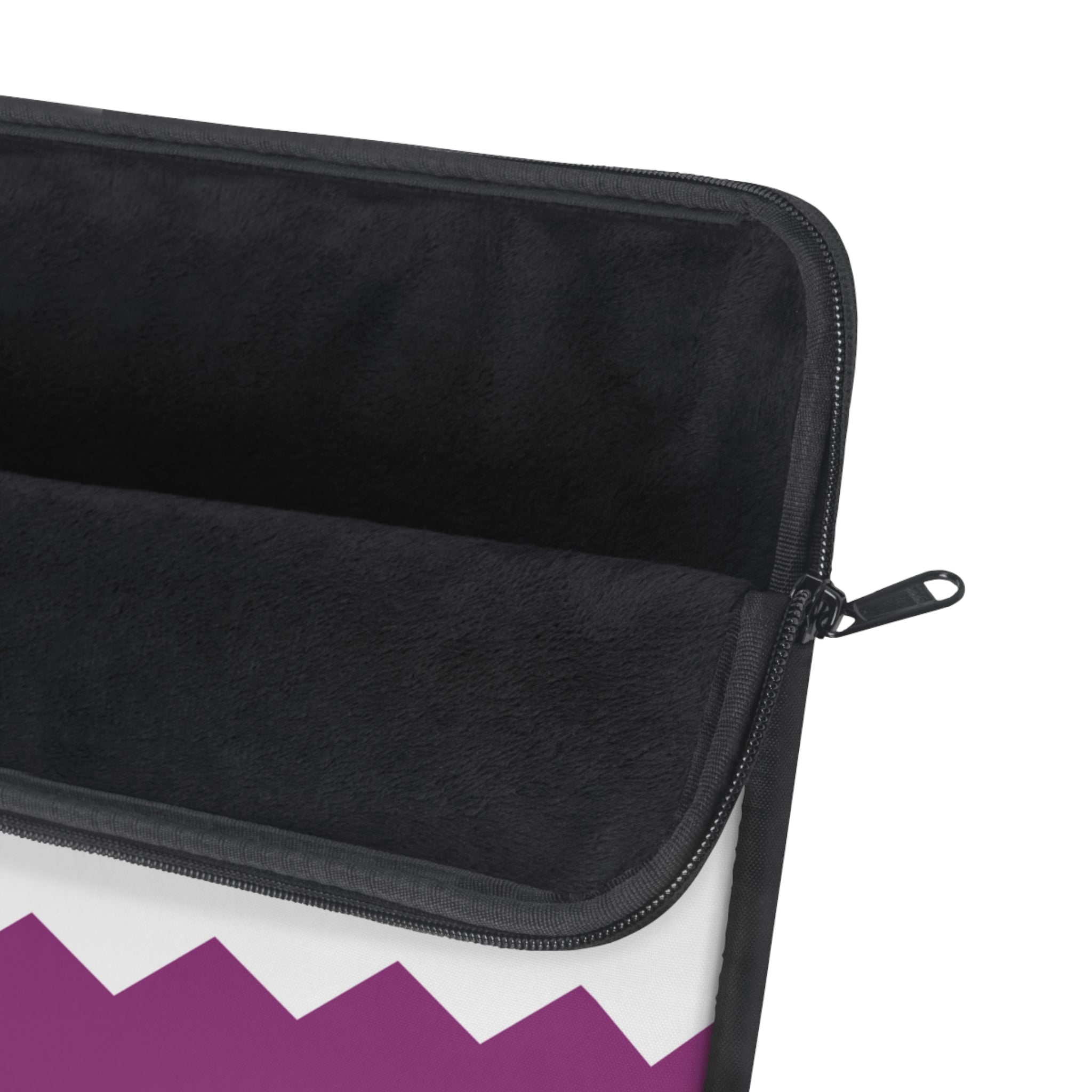 Asexual Pride Flag Laptop Sleeve: Wavey Print Protective Case