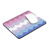 Bigender Flag Wavey Mousepad: Sharp Design for Desk