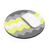 Demigender Flag Wavey Mousepad: Sharp Design for Desk