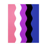 Genderfluid Flag Ripple Decal: Wavey Pride Sticker